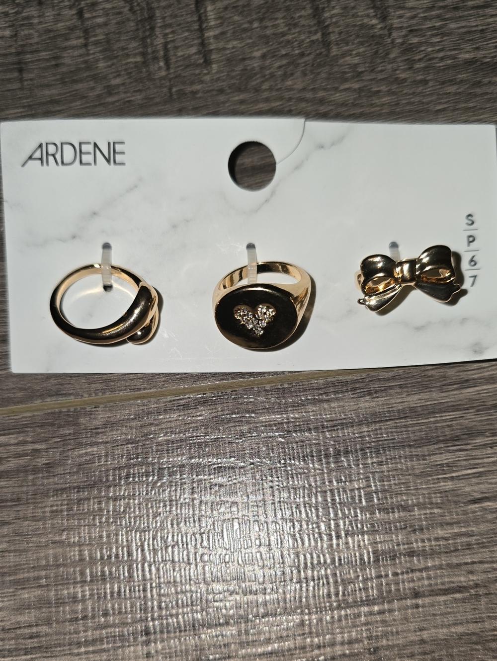 NWT Set Of Rings